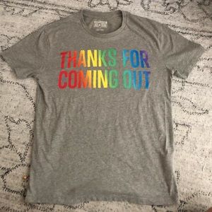 Converse Pride Grey T Shirt